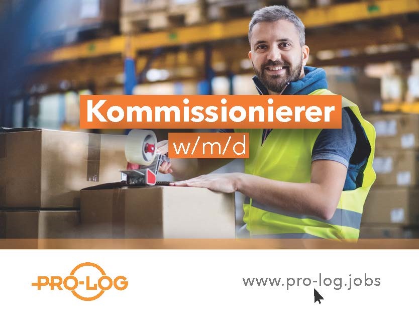 Template Kommissionierer (m/w/d) von PRO-LOG Ruhr GmbH.