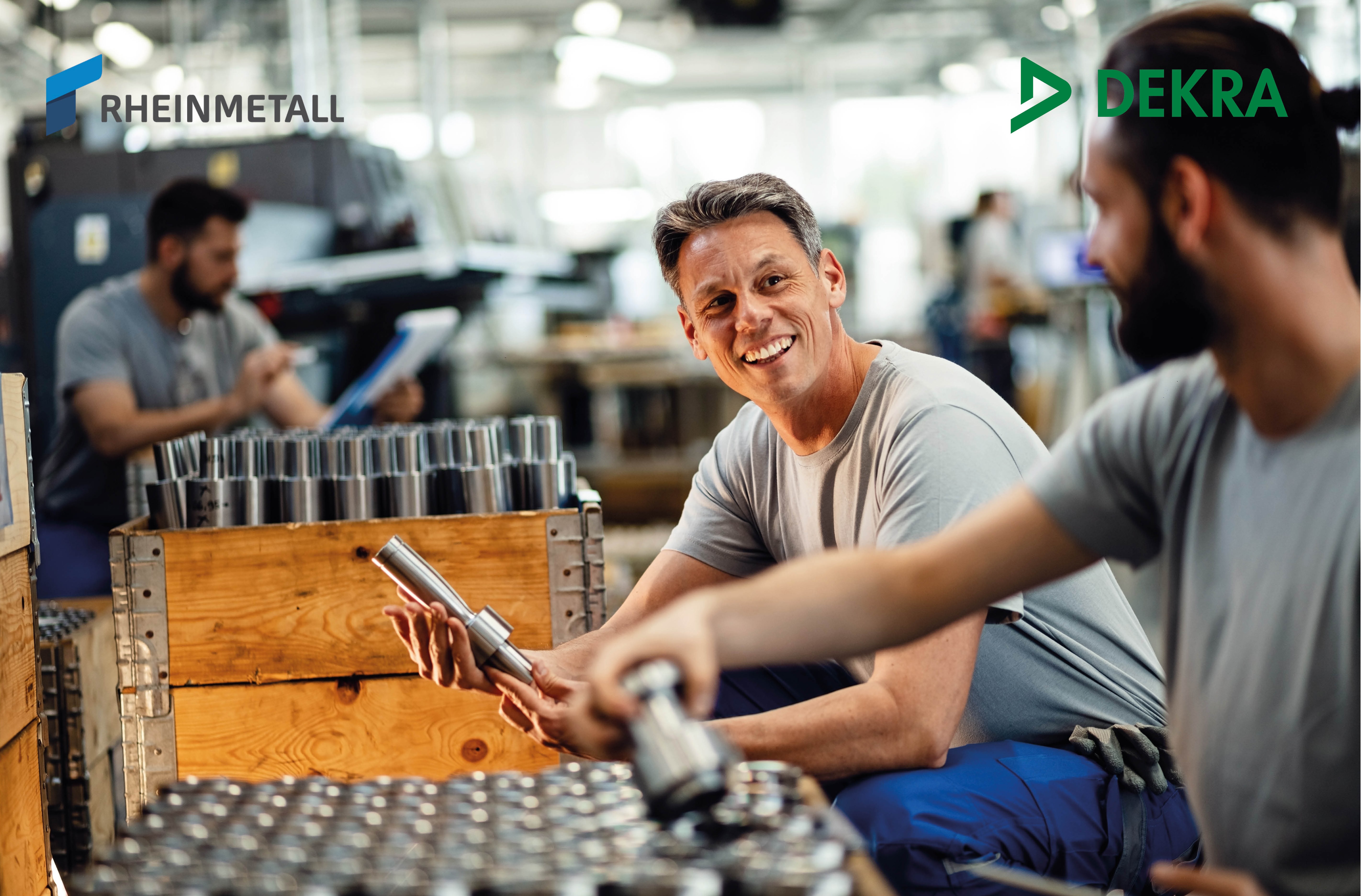 Template Produktionsmitarbeiter (m/w/d) Wehrtechnik 22,17 &euro;/Std. - Unterl&uuml;&szlig; von DEKRA Arbeit GmbH.